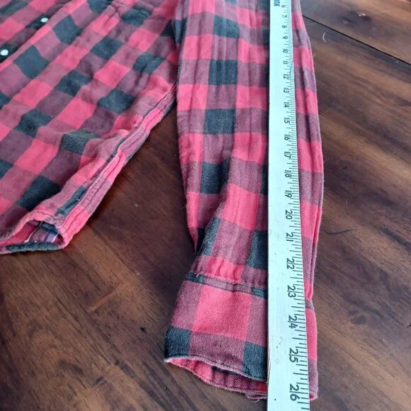 SOLD!--Polo Country Ralph Lauren Buffalo Plaid Western Shirt, Size Large - Picture 7 of 10